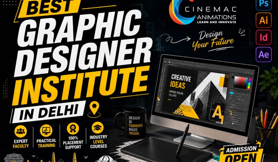 Best Graphic Designer Institute in Delhi – Cinemac Animations