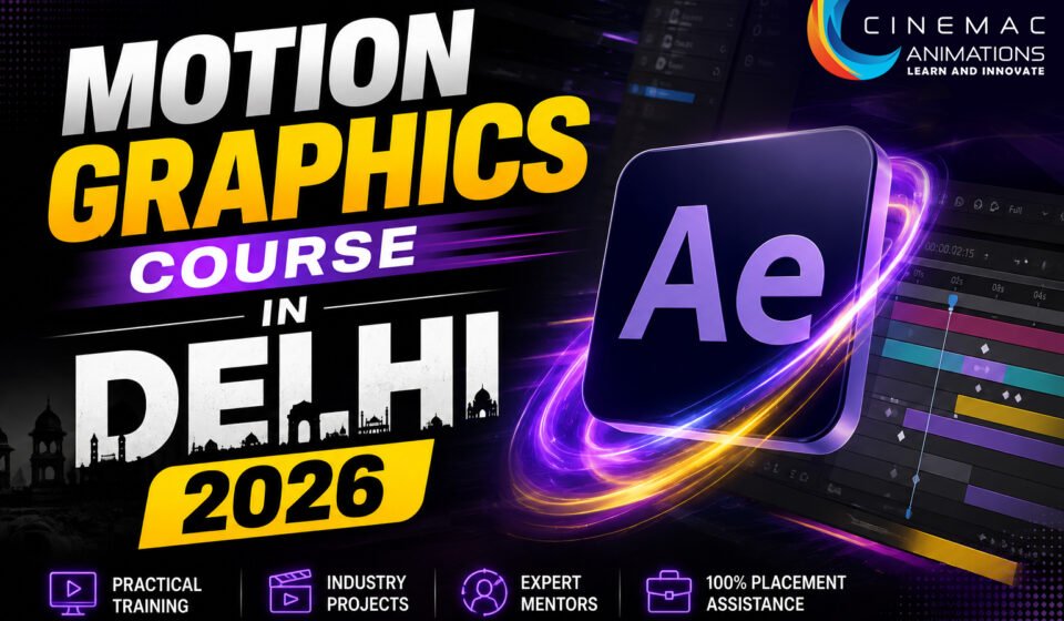 Motion graphics course in Delhi 2026