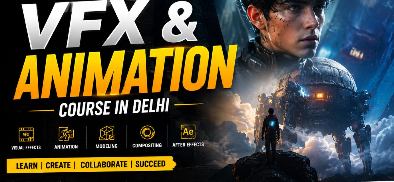 VFX and Animation Course in Delhi at Cinemac Animations