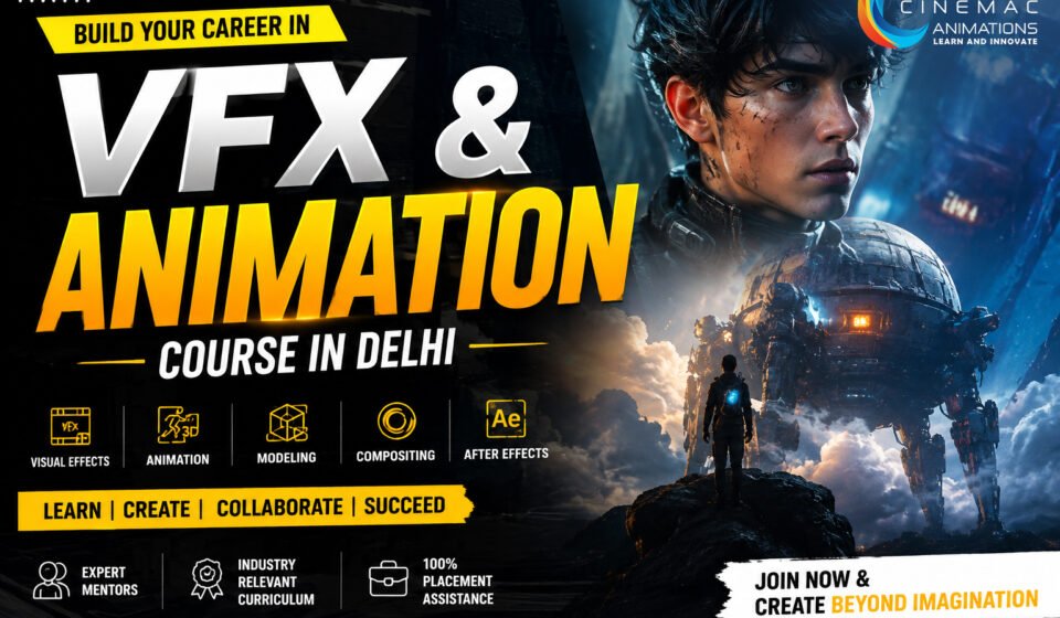VFX and Animation Course in Delhi at Cinemac Animations