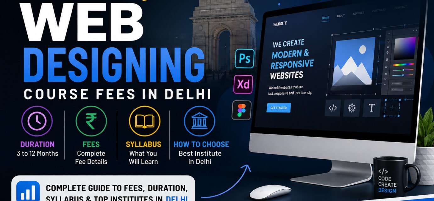 Web designing course fees in Delhi 2026