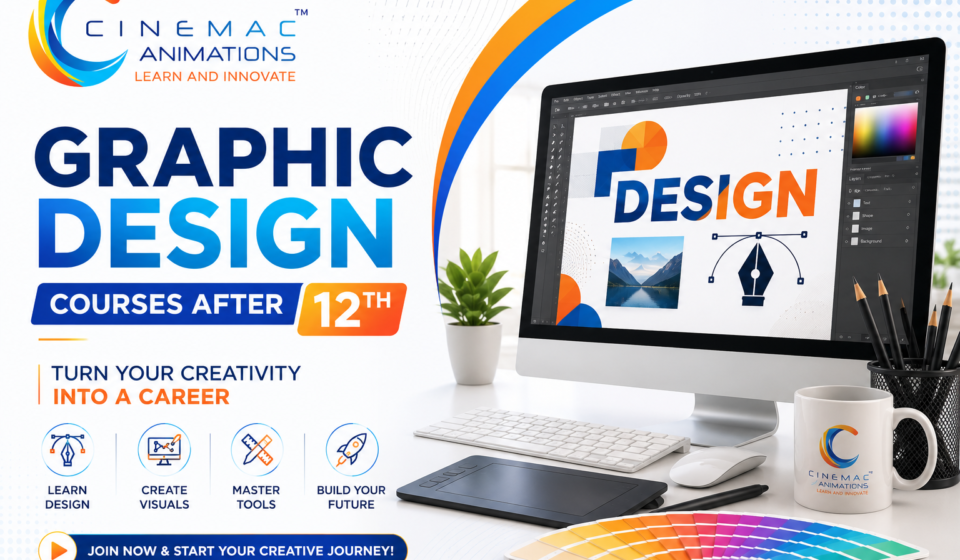 Graphic design courses after 12th in Delhi