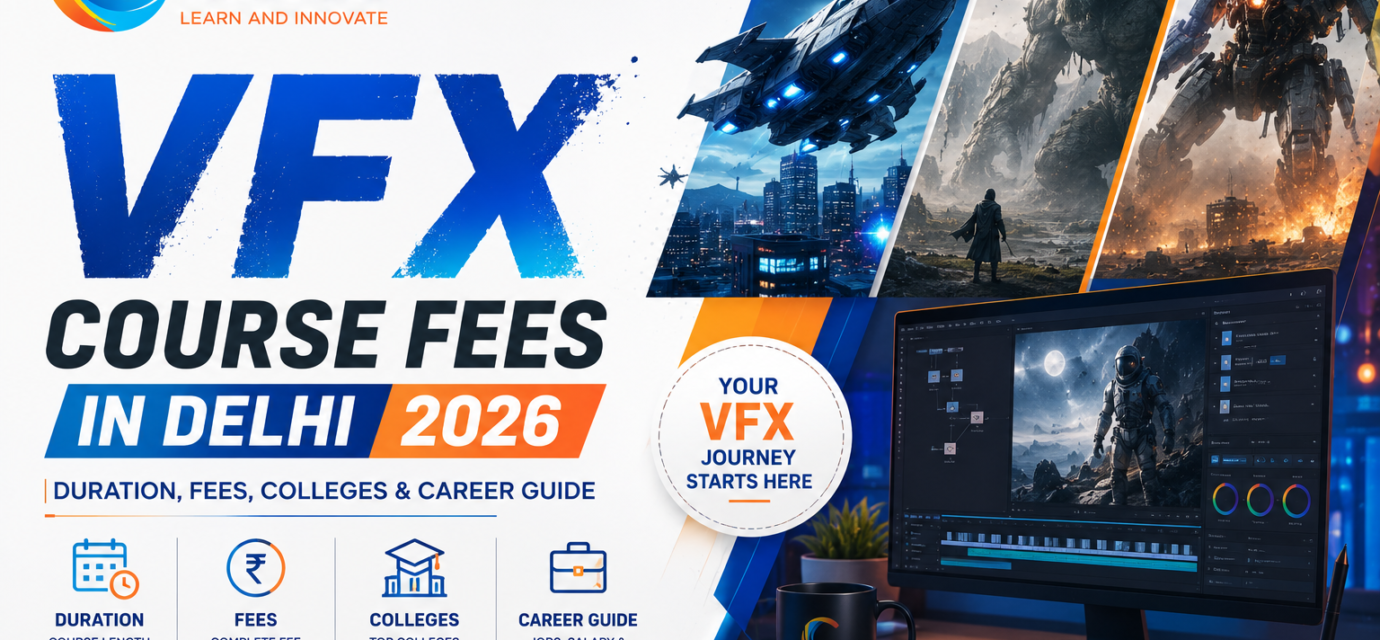 VFX course fees in Delhi 2026