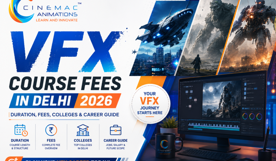VFX course fees in Delhi 2026