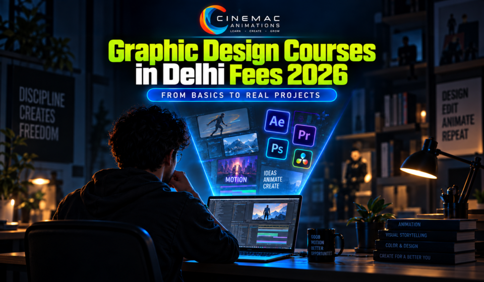 Graphic design courses in Delhi fees 2026
