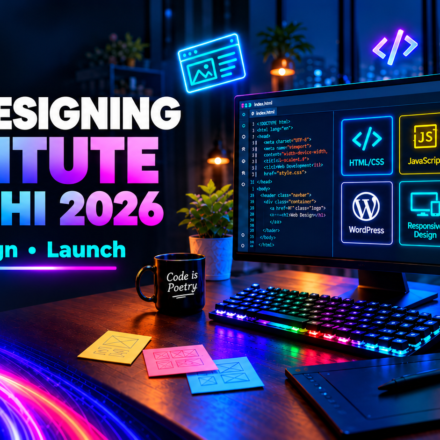 Web Designing Institute in Delhi 2026 at Cinemac Animations