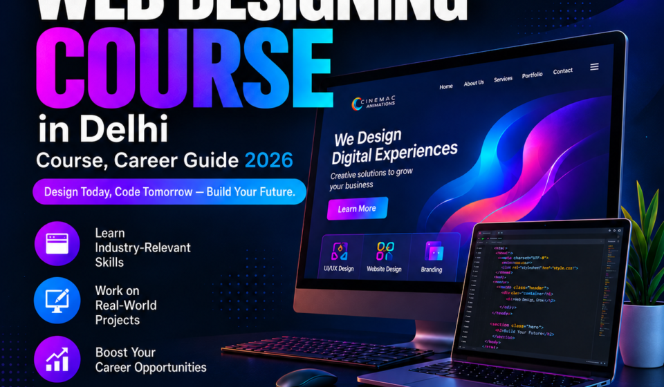 Web Designing Course in Delhi 2026 with practical web development skills